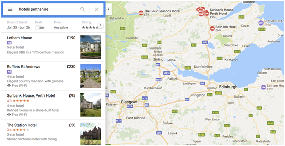 Hotels in Perthshire
